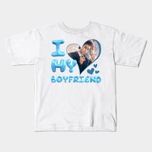 Enhypen I Love My Boyfriend Niki Heart Kids T-Shirt